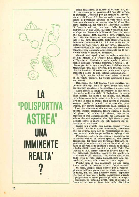 REPERTO STORICO