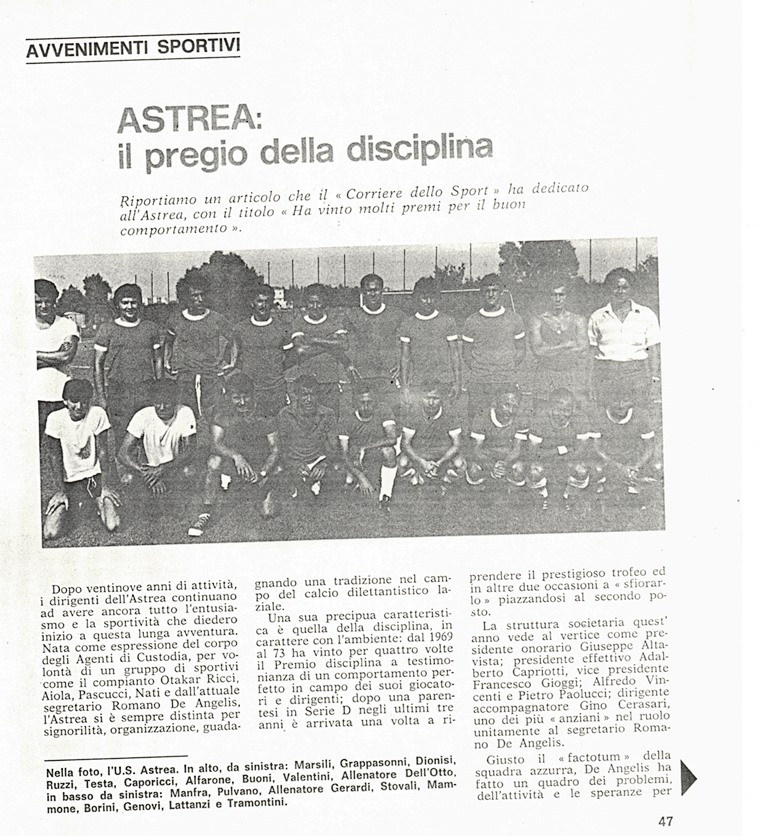 ASTREA CALCIO