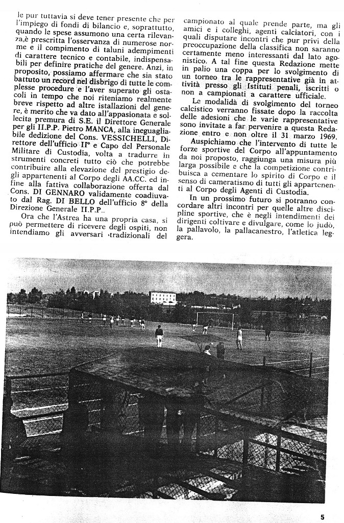 CAMPO SPORTIVO ASTREA