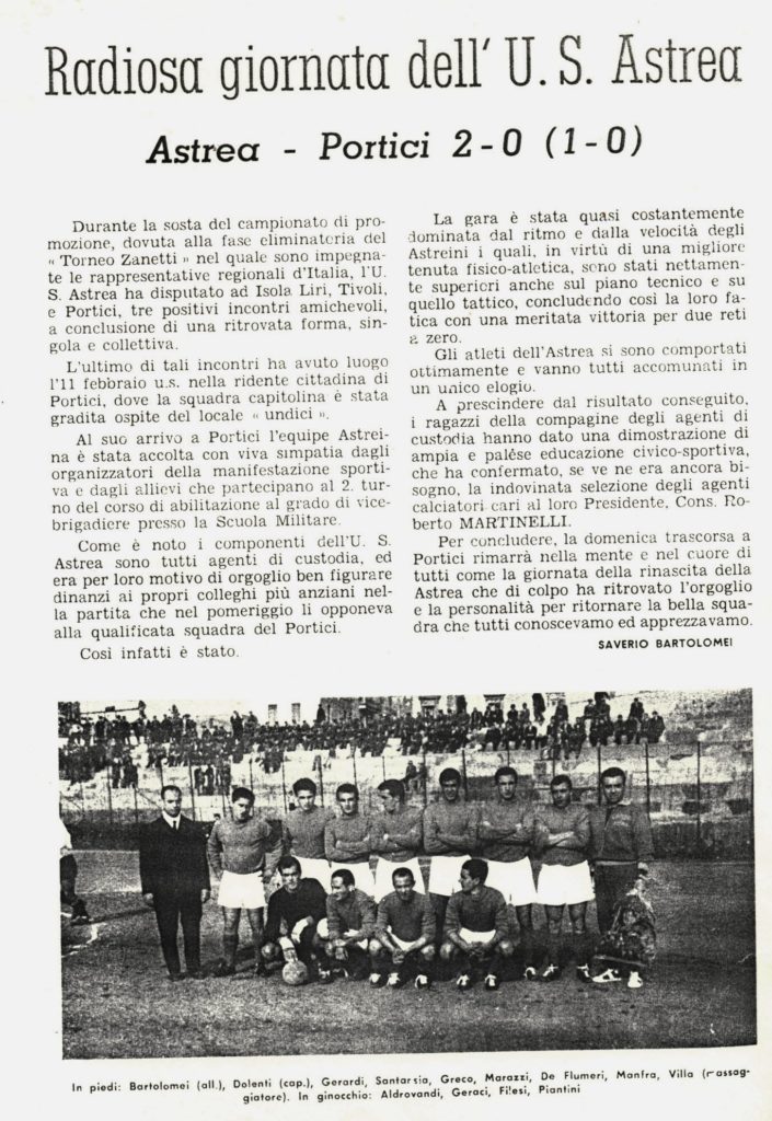 REPERTO STORICO