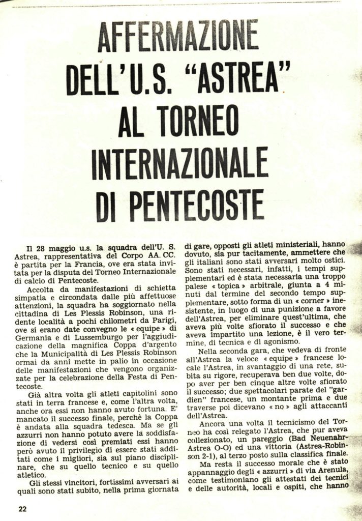TORNEO INTERNAZIONALE