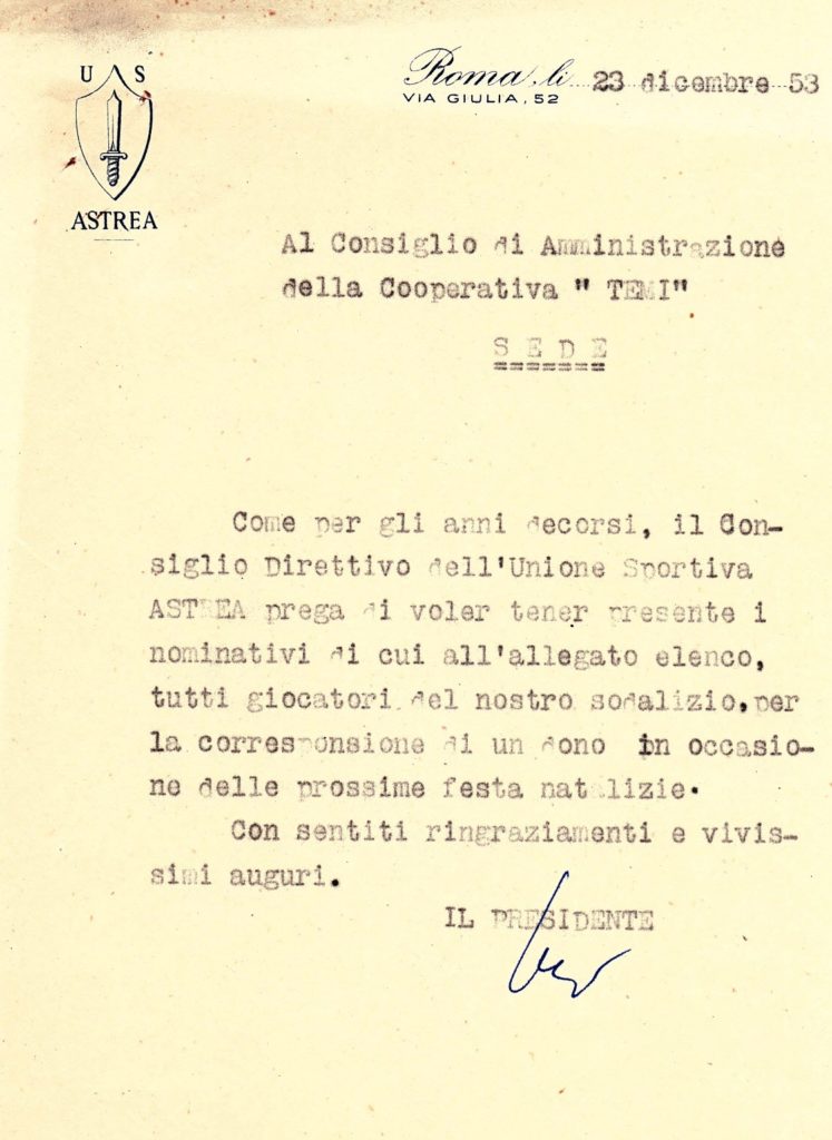 REPERTO STORICO