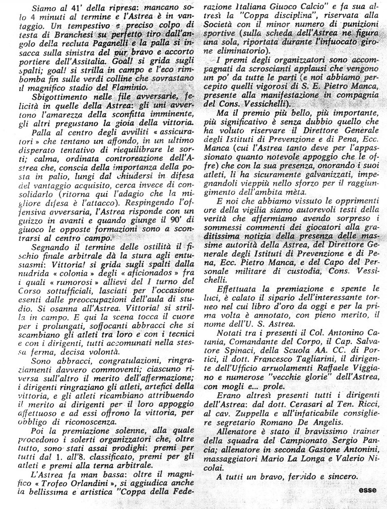 TORNEO DI CALCIO